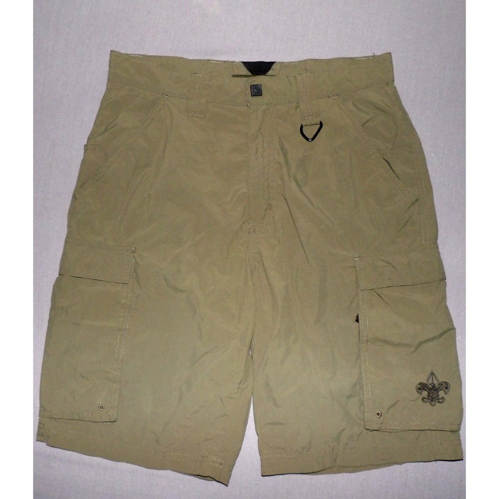 Boy Scouts of America 100% Nylon 10" Cargo Hiking Shorts Men's Small (30)